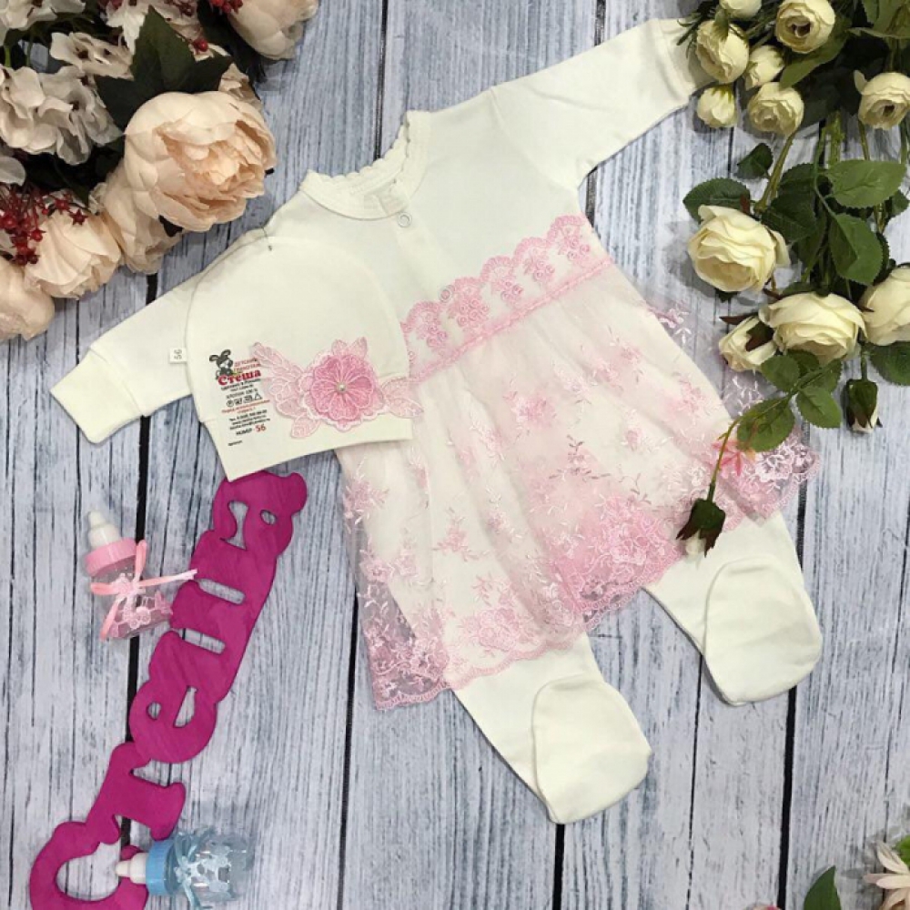 116. Комбинезон с шапкой,100% хлопок интерлок