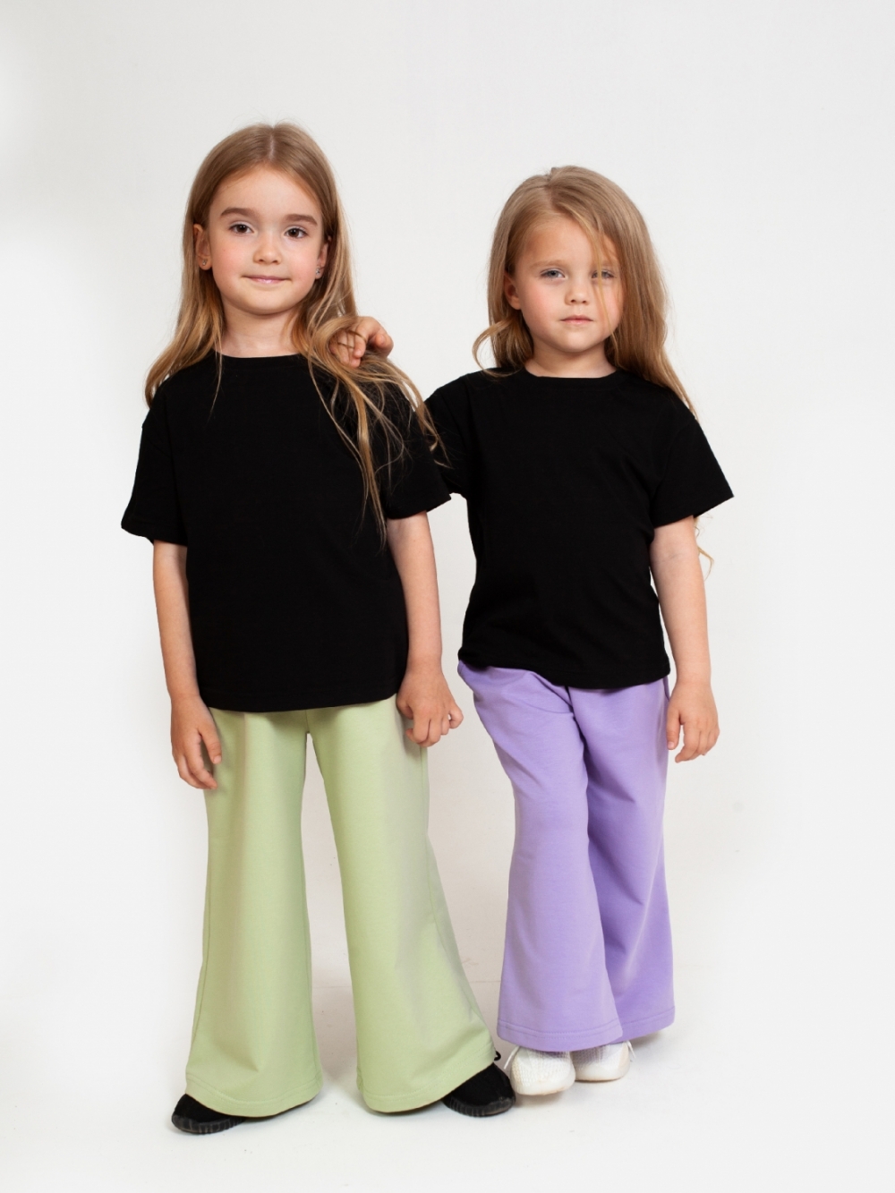 324-Ч. Футболка детская, черная, хлопок 95% кулирка, 5% лайкра, размеры 122,128,134,140