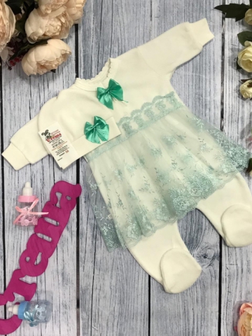 Купить оптом 129. Комбинезон ясельный с шапкой,100% хлопок интерлок в Краснодаре