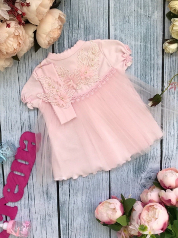 Купить оптом 160 - К/Р. Платье с повязкой на голову,хлопок 100 % интерлок 56,62,68 в Краснодаре